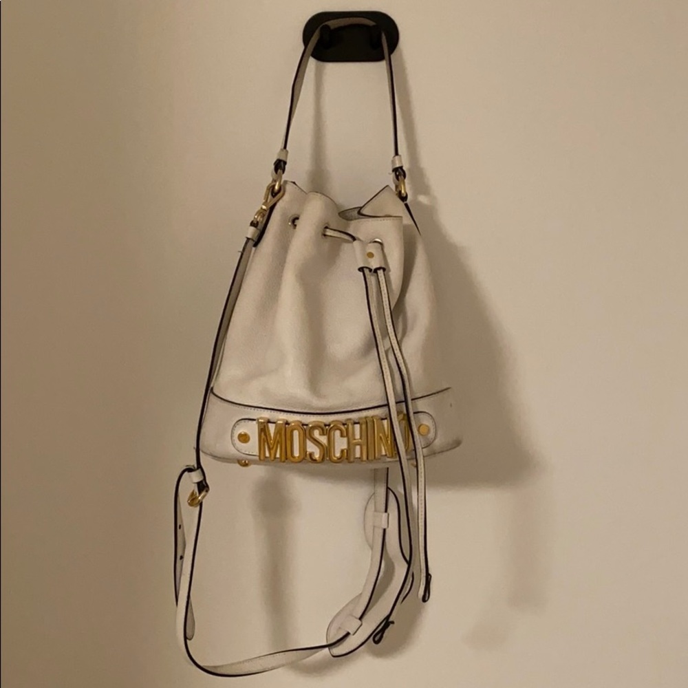 MOSCHINO Bucket Bag with logo